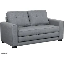 HTI-Line, Sofa + Bettsofa, Schlafsofa Azaria (2-Sitzer)