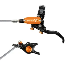 HOPE Scheibenbremse EVO X2 | einzeln | schwarz/orange Hinterradbremse