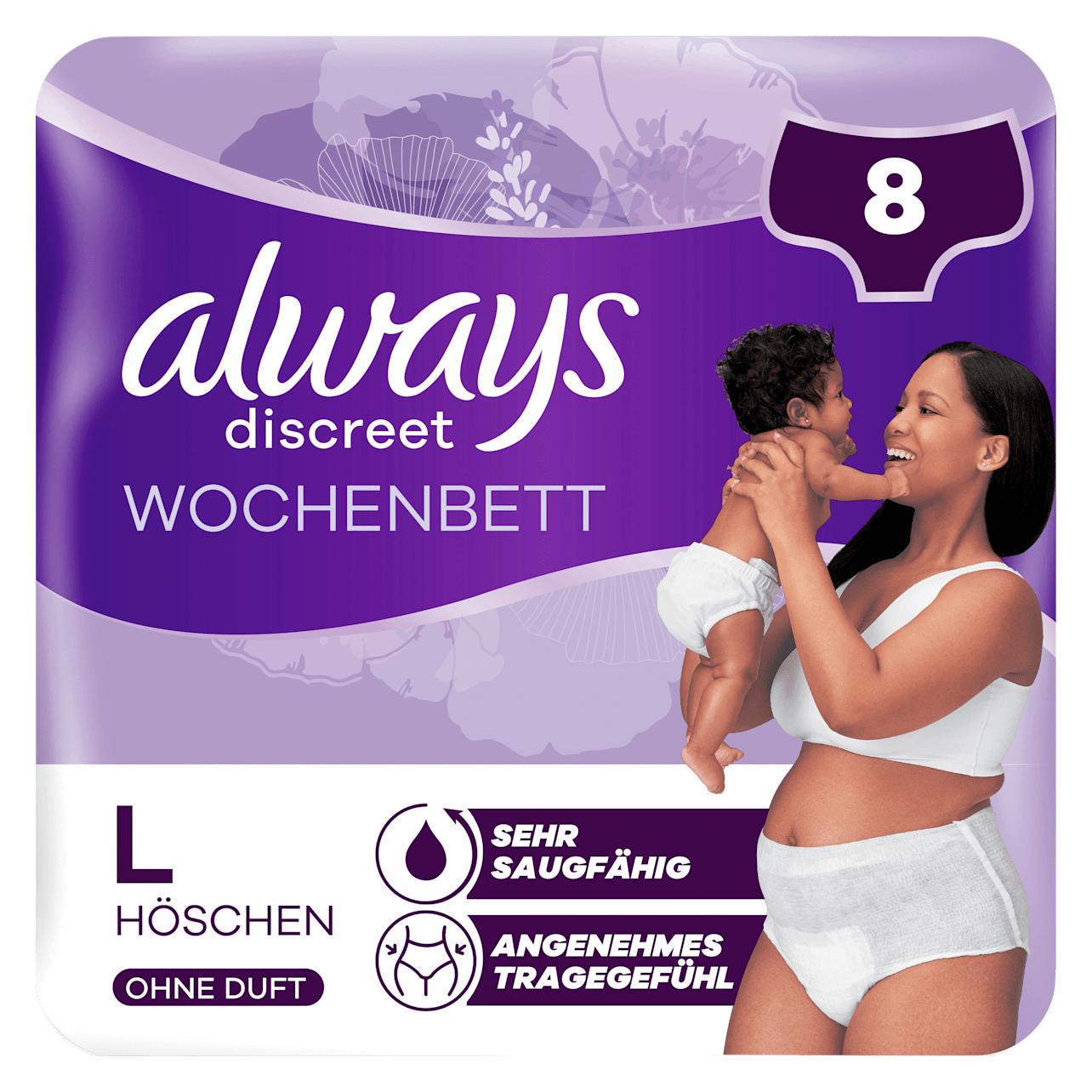 Always Discreet Inkontinenz Wochenbett (8x, Large) (972276)