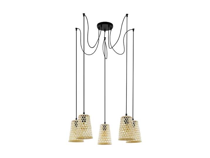 Houten hanglamp Claverdon spider Eglo - 43255