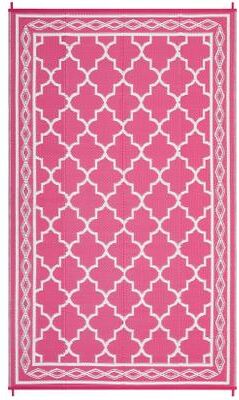 Garvee Reversible Outdoor Plastic Straw Rug
