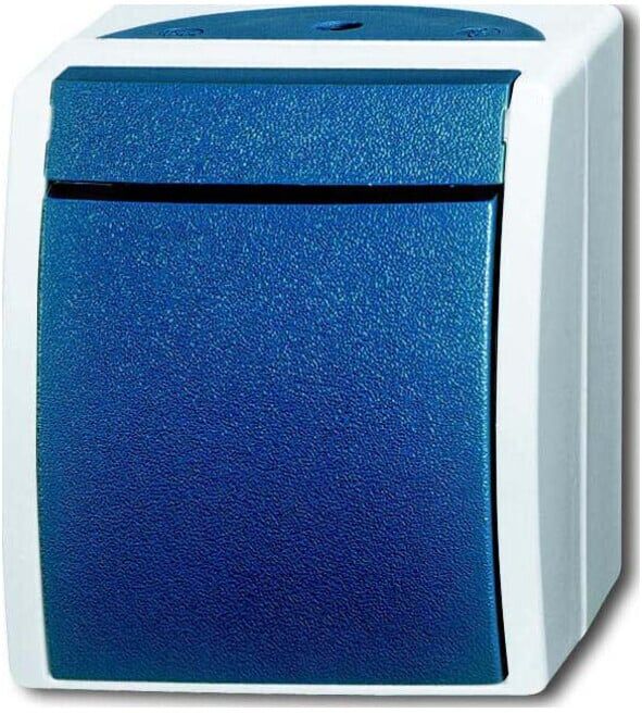 Busch-Jaeger Interrupteur croisé AP 2601/7 W-53 (2CKA001085A1604)