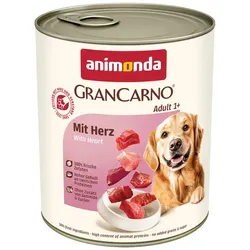 ANIMONDA GranCarno Adult Dog Geschmack: mit Herzen 800 g
