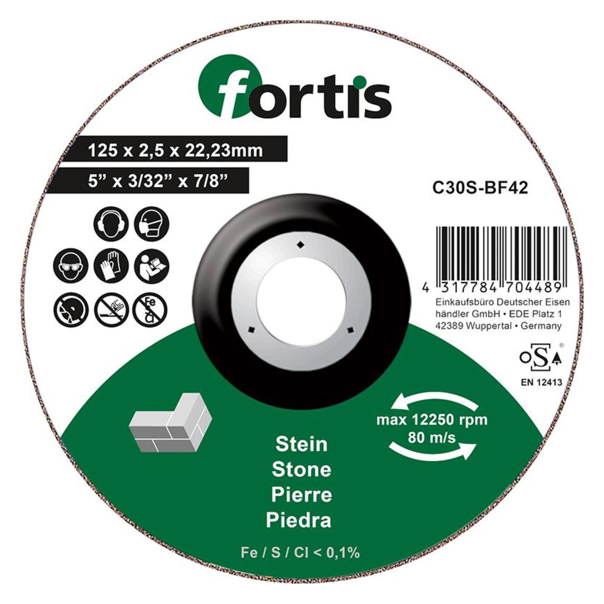 Magni FORTIS Trennscheibe Stein 125 x 2,5mm gekr. (4317784704489)