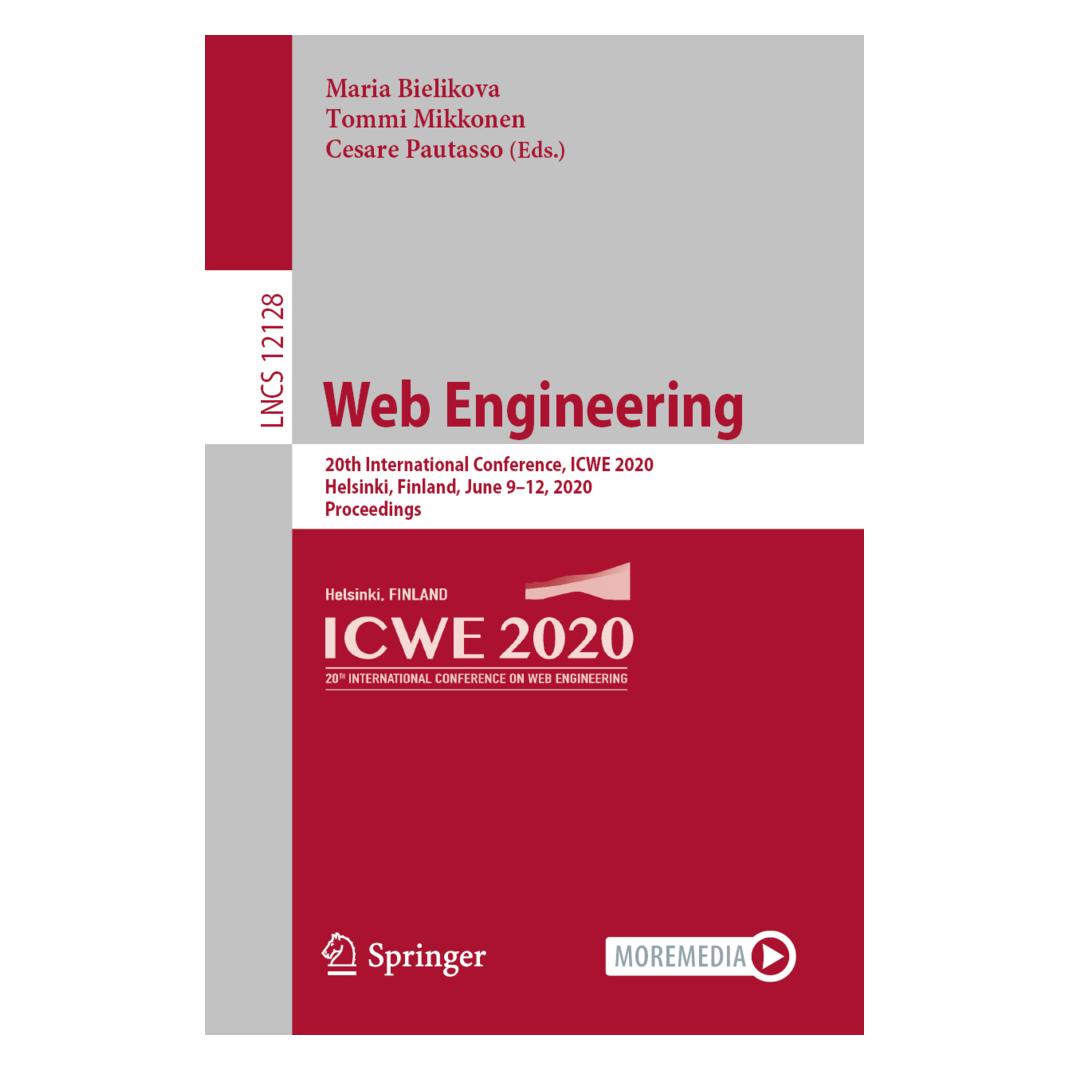 Springer Web Engineering (Englisch, Softcover, Cesare Pautasso, Maria Bielikova, Tommi Mikkonen) (56139910)