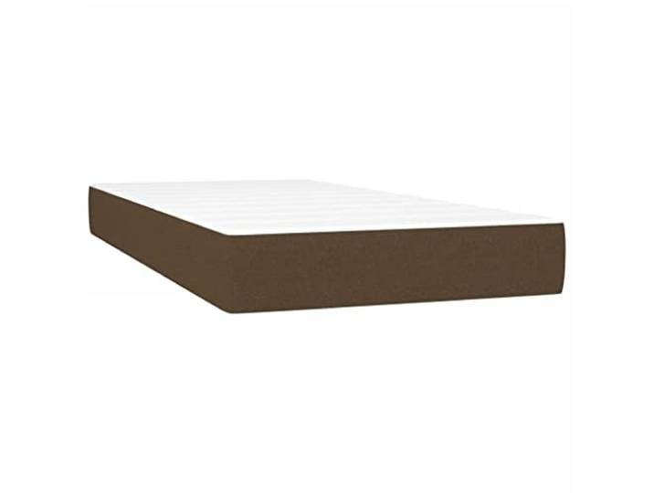 TUERYAFEK Taschenfederkernmatratze 120x190x20 cm Dunkelbraun Mittelharter Schaumstoff, atmungsaktiver Stoff, geräuschdämpfend, für Rucken- und Bauchschlafer