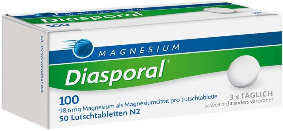 Magnesium Diasporal 100 Lutschtabletten