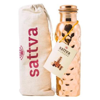 Sattva Ayurveda Copper Bottle Diamond 650Ml (0.65 l) (44999453)