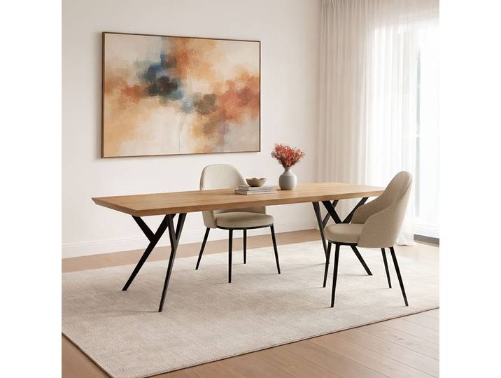 Table à manger avec pieds Papillon