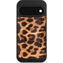 Nivocase Hülle für Google Pixel 11 Handyhülle NIVOcore Case Schwarz Animalprint Fell Leopard (Google Pixel 11), Smartphone Hülle, Schwarz