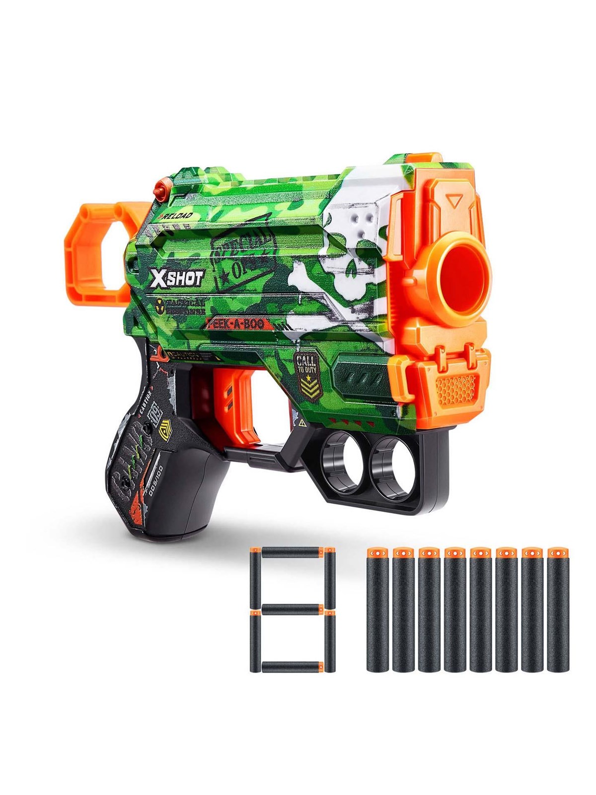 X-shot Skins Menace with 8 Darts
