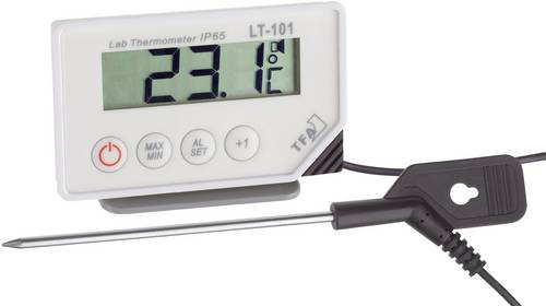 TFA Dostmann LT-101 Einstichthermometer Messbereich Temperatur -40 bis +200°C Fühler-Typ NTC HACCP-konform