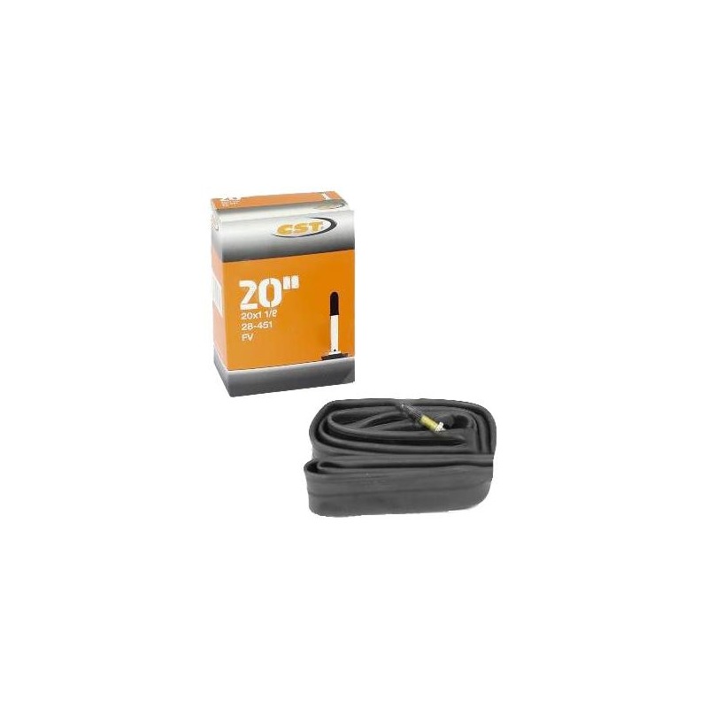 Chambre à air vélo Cst 20x1 1/8" valve Presta