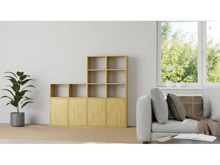 Meuble sur mesure en L Chêne Naturel huilé