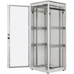 Digitus 42HE Netzwerkschrank, Unique Light 2053x800x800 mm, grau (RAL 7035) (42 HE, 19 Zoll Rack), Serverschrank, Grau