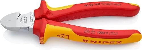 Knipex Seitenschneider 70 26 160 (20 % höhere Schnittkraft als das Vorgängermodell)