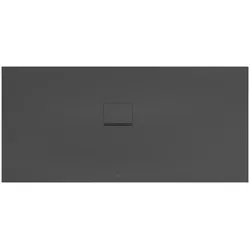Villeroy & Boch Squaro Infinity Duschwanne  UDQ1780SQI2LV1S, 170x80x4cm, anthrazit