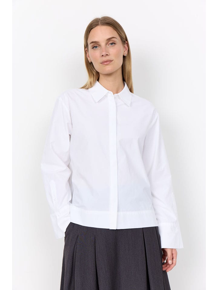 soyaconcept Bluse "Netti" in Weiß - XS