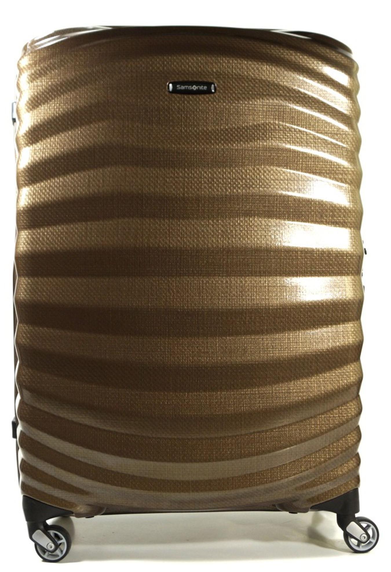 Samsonite Lite-Shock, Karre, Sand, Polypropylen (PP), 4 Rad/Räder, Zifferncode, Reißverschluss