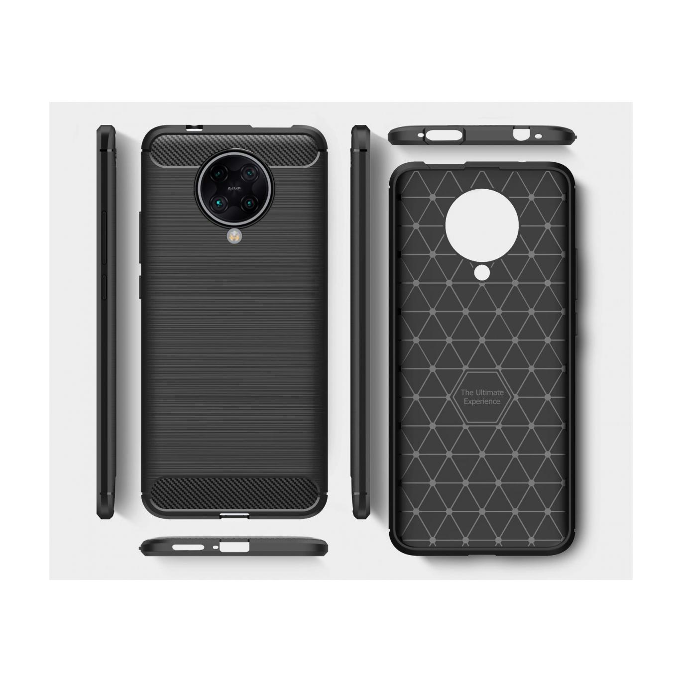 Screenguard Xiaomi Poco F2 Pro Hülle Carbon Brushed Soft TPU (Xiaomi Poco F2 Pro) (00026392)