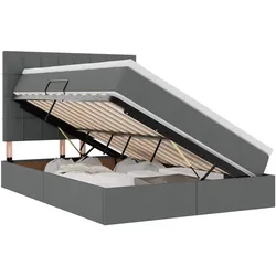 vidaXL, Bett, Modernes Bett (140 x 190 cm)