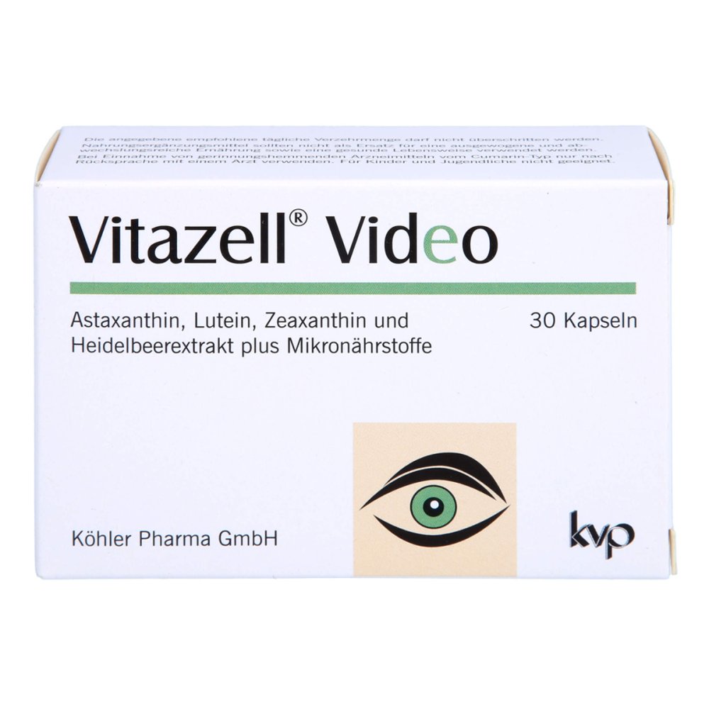 Köhler Pharma GmbH Vitazell Video Kapseln 17847195