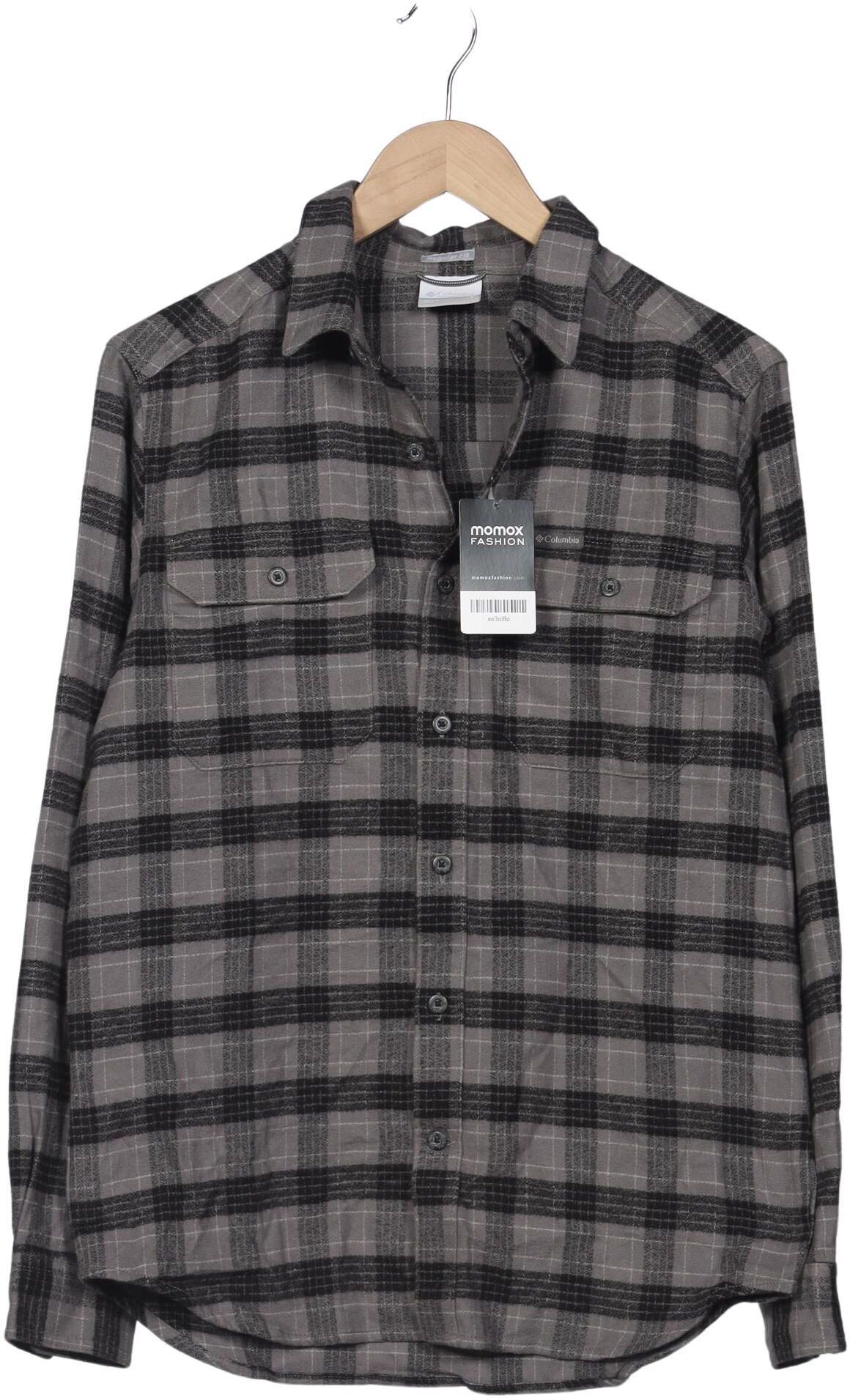 Columbia Sportswear Company Herren Hemd, Grau, Gr. S, Baumwolle - Second Hand
