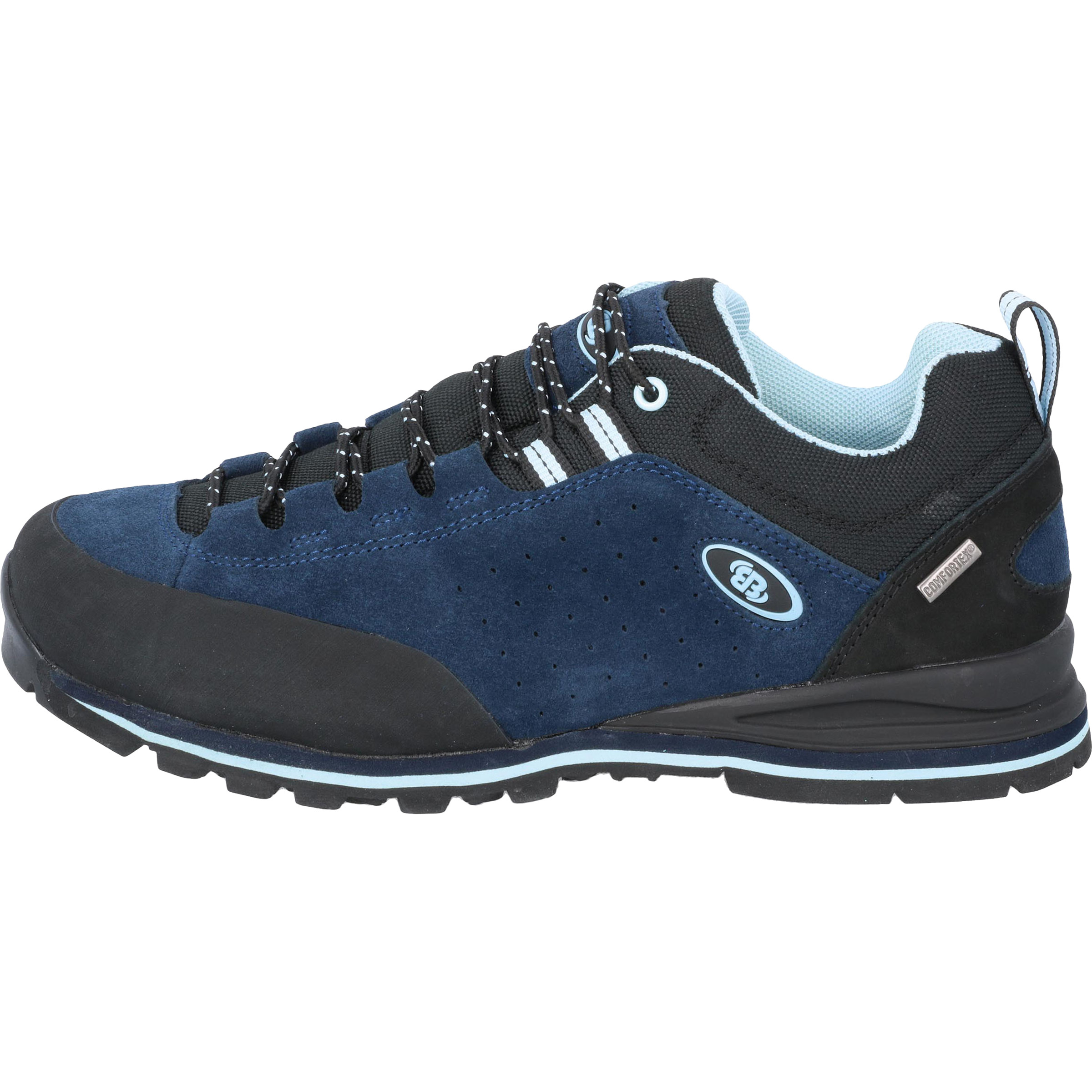 Brütting Makalu Damen Zustiegsschuhe blau Größe 38 Trekking Wasserdicht