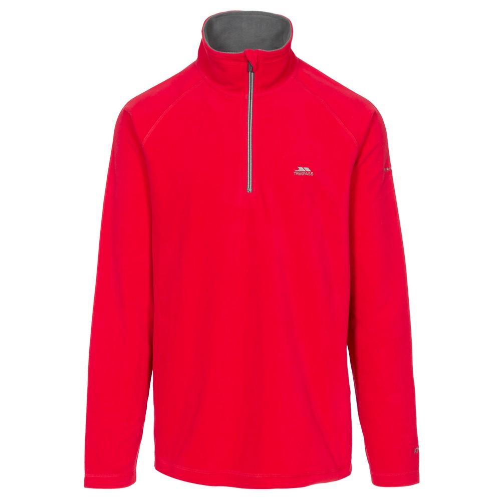 Trespass - Heren Blackford Microfleece (Rood)