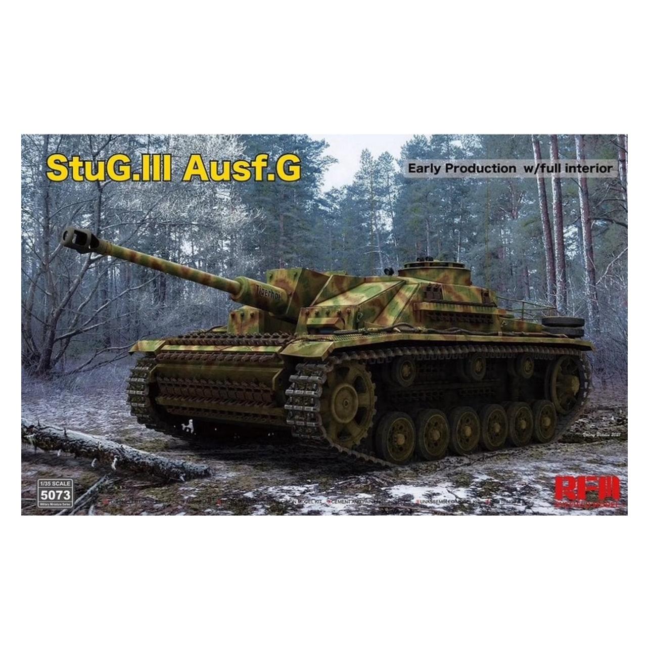 Rye Field Model StuG. III Ausf. G Early Production with full interior & workable track links (5073)