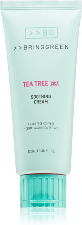 BRINGGREEN Tea Tree Cica Soothing Cream Plus intensive nourishing cream with soothing effect 100 ml