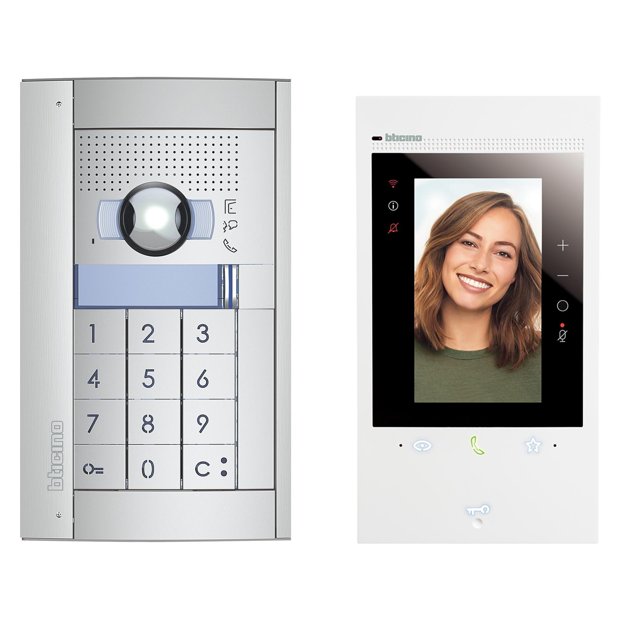 Bticino Flex"ONE Video-Set (Kabelgebunden, WLAN) (363520)
