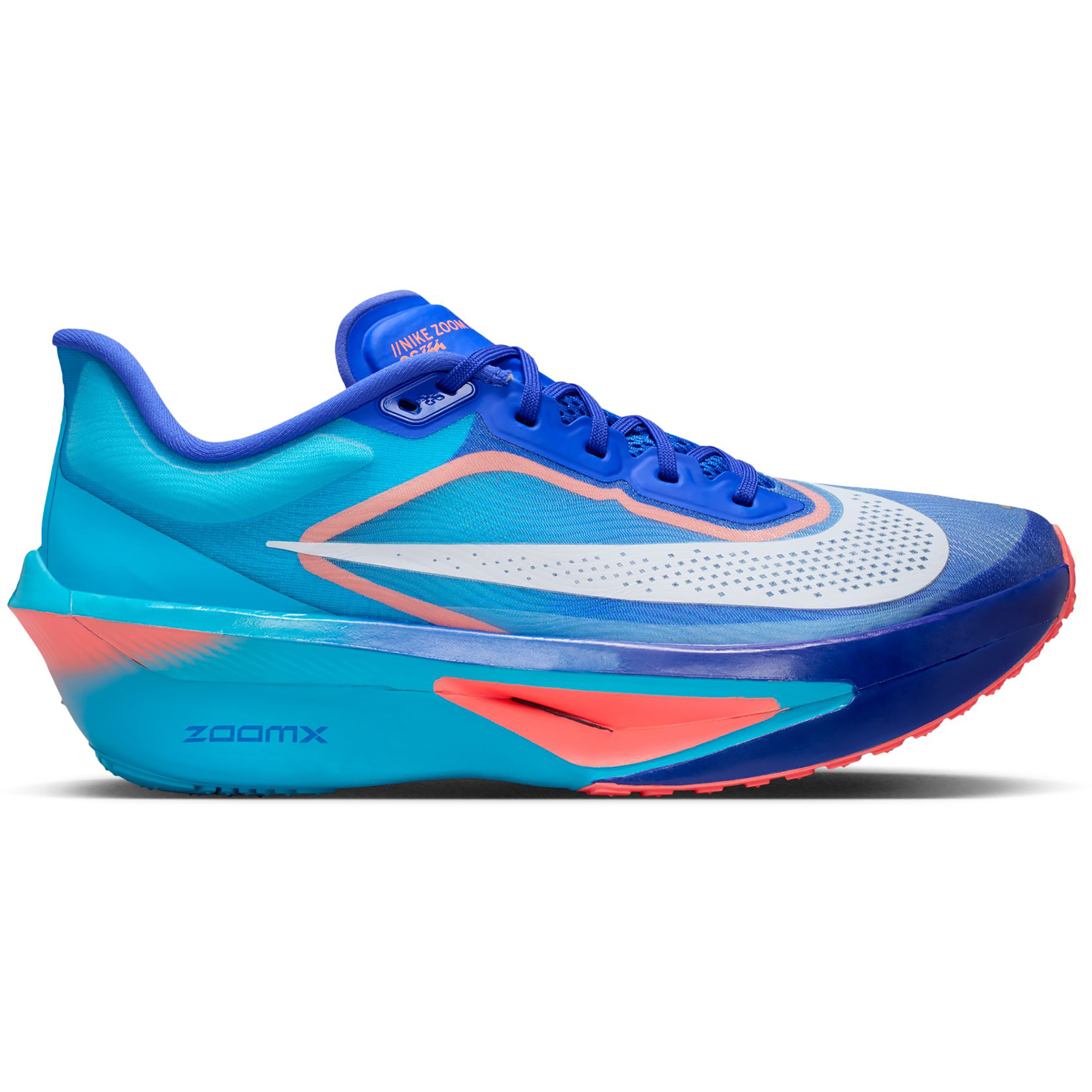 Nike Zoom Fly 6 Herren Laufschuhe racer blue-white-blue Größe 46 Laufen Schnell trocknend