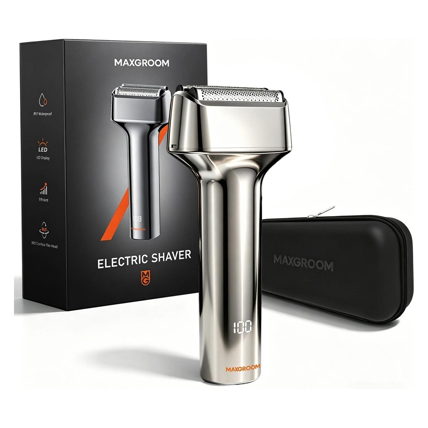 Maxgroom WF-2037D Folienrasierer IPX7 - Silber (73036914)