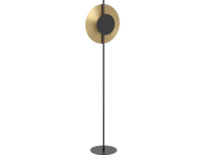 Lampadaire LED EGLO Tocina\, lampadaire avec éclairage indirect\, lampadaire élégant\, lampe de salon\, blanc chaud\, H 150 cm
