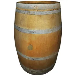 Handgefertigter Weinschrank aus Barriquefass: Exklusive Weinlagerung für 12 Flaschen