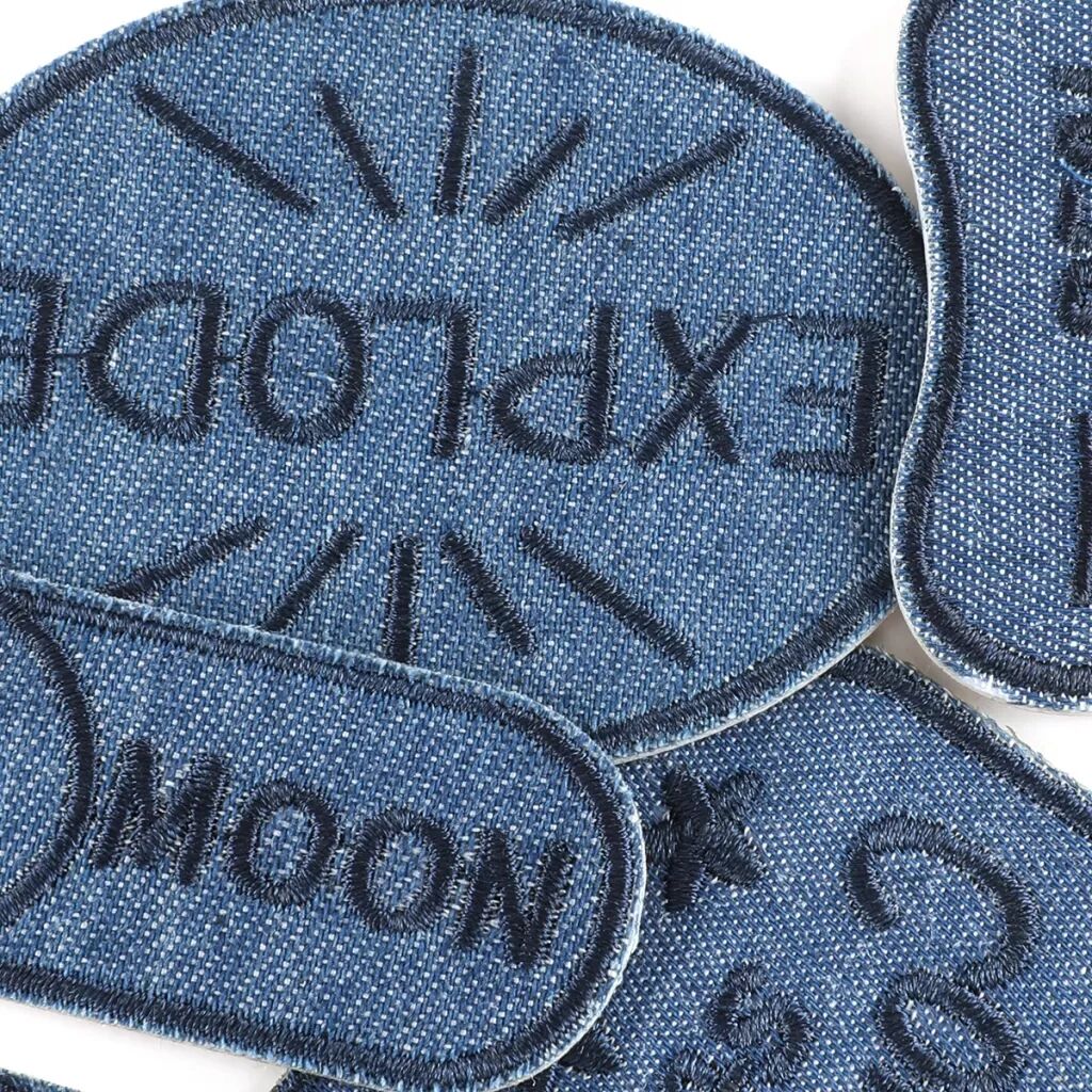 INF 16-teiliges Set bestickter selbstklebender Patches zum Selbermachen für Kleidung