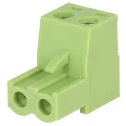 Steckbare Schraubklemme, gerade, 2,50mm2, RM 5,08mm, weiblich - Anzahl Anschlüsse: 2