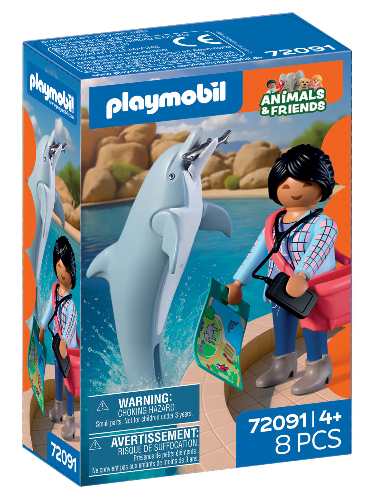 Playmobil Zoo: Delfin und Besucher