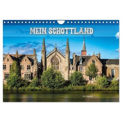 Mein Schottland - Architektur (Wandkalender 2027 DIN A4 quer), CALVENDO Monatskalender