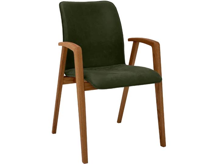 Armlehnstuhl, Braun, 56x87x64 cm, Polyester, Gepolstert, Modern, Casablanca