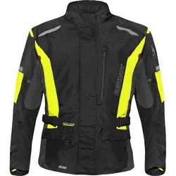 Germot Aron Junior Motorradjacke - schwarz-neongelb - 128