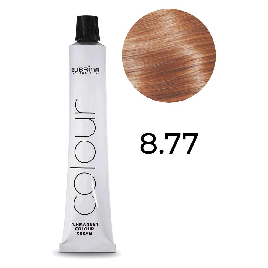 Subrina Vopsea de par permanenta Essential Colour 8/77, Blond Deschis Castaniu Intensiv, 100ml (8/77, Blond Deschis Castaniu Intensiv) (42673326)