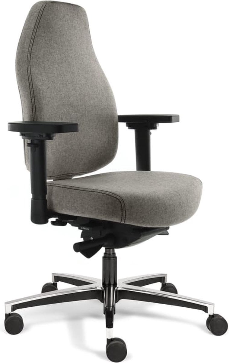 Sit And Move Therapod X Standaard Bureaustoel - Lichtgrijs Wolvilt