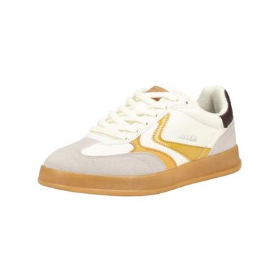 Sneaker SCOTCH & SODA "Scotch & Soda Sneaker Lederimitat", Damen, Gr. 39, beige (taupe), Lederimitat, Schuhe Sneaker