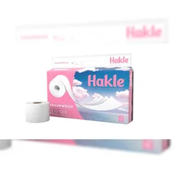 Hakle Toilettenpapier Traumweich BIG PACK (4-lagig, 8 Rollen)