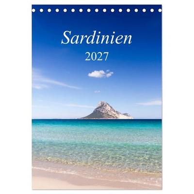 Sardinien (Tischkalender 2027 DIN A5 hoch), CALVENDO Monatskalender
