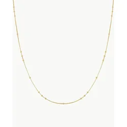 ANIA HAIE - NECKLACE - Mini Bead Station - shiny gold
