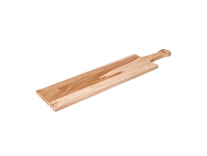 Serviertablett Holz 60 x 15 cm natur