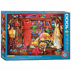 eurographics Puzzle - Das Nähzimmer - 1000 Teile 301017